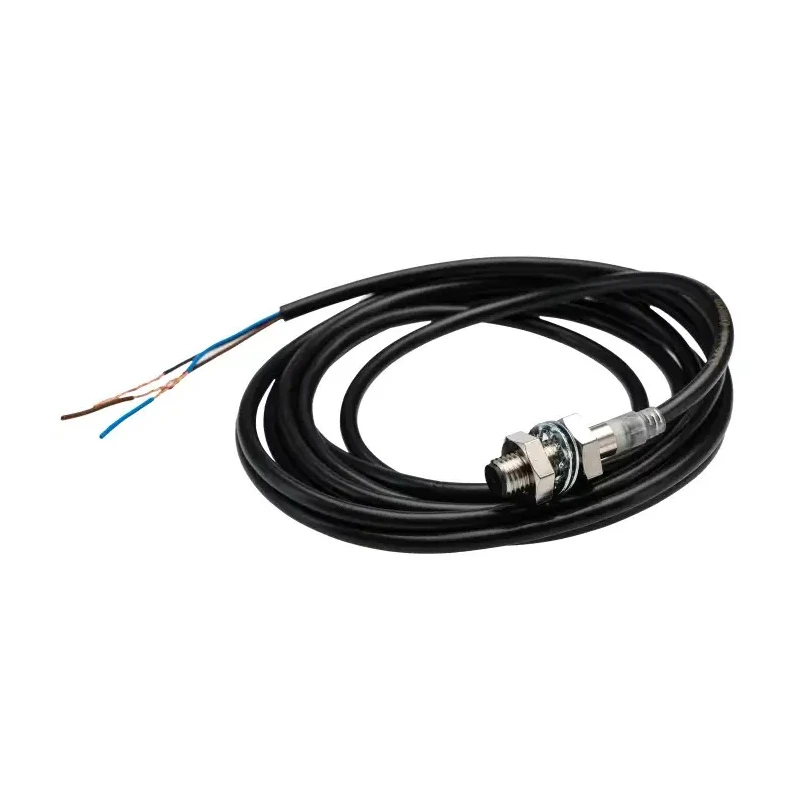 Omron Threaded Barrel Inductive Proximity Sensor M8 x 1 PNP 30 V dc 16mA 4 mm Detection Range E2E-X4B1T8 2M