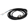 Omron Threaded Barrel Inductive Proximity Sensor M8 x 1 PNP 30 V dc 16mA 4 mm Detection Range E2E-X4B1T8 2M