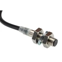 Omron Threaded Barrel Inductive Proximity Sensor M8 x 1 PNP 30 V dc 16mA 4 mm Detection Range E2E-X4B1T8 2M