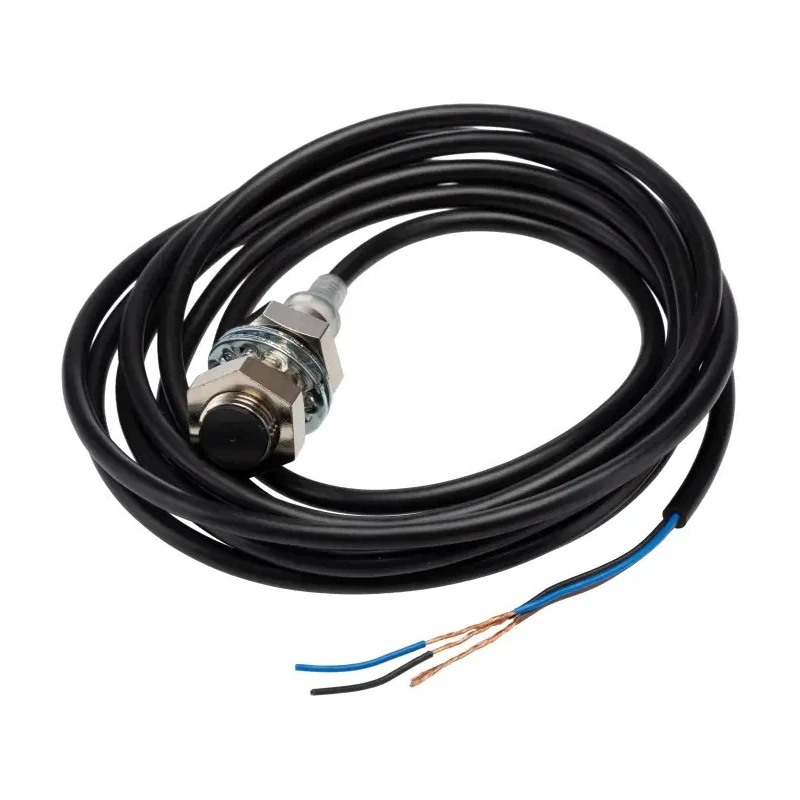 Omron Threaded Barrel Inductive Proximity Sensor M12 x 1 PNP 30 V DC 16mA E2E-X9B1T12 2M