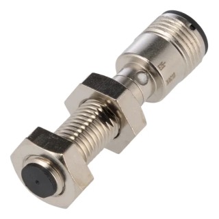 Omron Threaded Barrel Inductive Proximity Sensor M8 x 1 NPN Output 30 V DC 16mA 4mm Detection Range E2E-X4C18-M1
