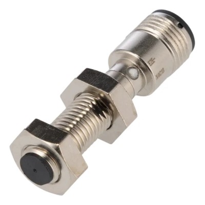 Omron Threaded Barrel Inductive Proximity Sensor M8 x 1 NPN Output 30 V DC 16mA 4mm Detection Range E2E-X4C18-M1