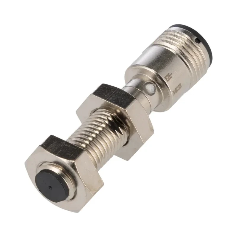 Omron Threaded Barrel Inductive Proximity Sensor M8 x 1 NPN Output 30 V DC 16mA 4mm Detection Range E2E-X4C18-M1