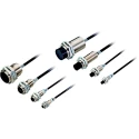 Omron Threaded Barrel Inductive Proximity Sensor M8 x 1 NPN Output 30 V DC 16mA 4mm Detection Range E2E-X4C18-M1