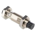 Omron Threaded Barrel Inductive Proximity Sensor M12 x 1, PNP Output, 30 V DC, 16 mm Detection, Brass Body E2E-X16MB1T12-M1