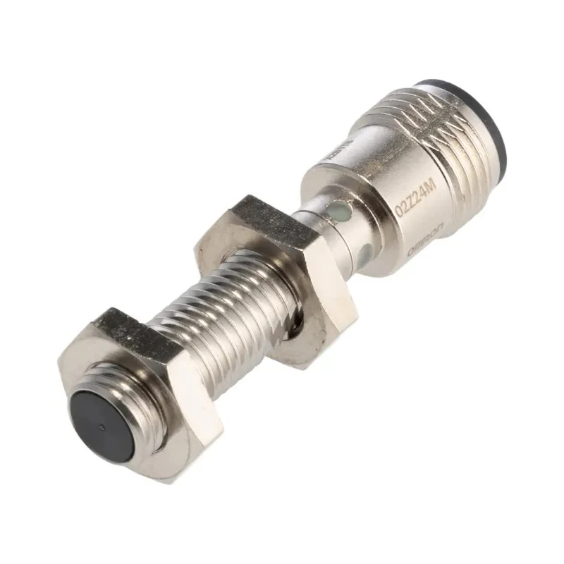 Omron Threaded Barrel Inductive Proximity Sensor M8 PNP 30 V dc 16 mA E2E-X2B1T8-M1