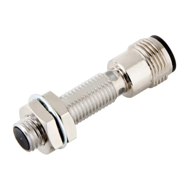 Omron Threaded Barrel Inductive Proximity Sensor M8 PNP 30 V dc 16 mA E2E-X2B1T8-M1