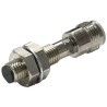 Omron Threaded Barrel Inductive Proximity Sensor M8 PNP 30 V dc 3 mm Detection E2E-X3B1T8-M1