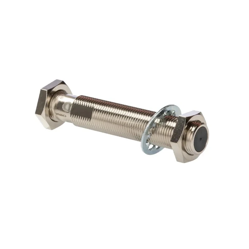 Omron Threaded Barrel Inductive Proximity Sensor M12 PNP 30 V dc 16mA 4 mm Detection E2E-X4B1TL12-M1