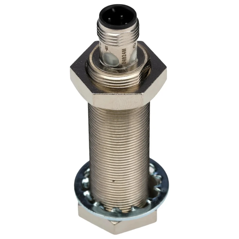 Omron Threaded Barrel Inductive Proximity Sensor M18 12 mm Detection Range PNP 30 V DC 16mA E2E-X12B1TL18-M1
