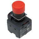 Omron Turn to Reset Emergency Stop Push Button Panel Mount 22 mm Cutout 2 NC/2 NO Contacts IP65 A22NE-S-PD22-N