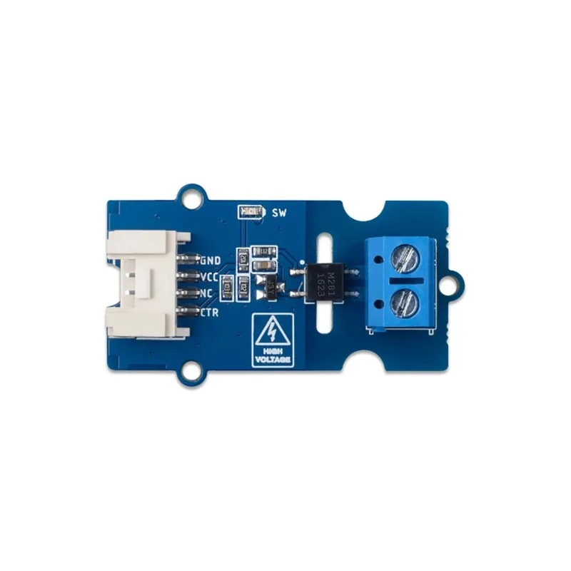 Seeed Studio Solid State Relay Module Grove Optocoupler Relay M281 Module, 1A, 60V, 1MHz 101020603