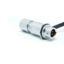 RS PRO Industrial Circular Connector, 4 Contacts, 6 mm Cable Mount, Socket Male, IP67, 30V, 3A 188-9474