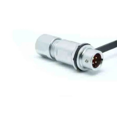 RS PRO Industrial Circular Connector, 4 Contacts, 6 mm Cable Mount, Socket Male, IP67, 30V, 3A 188-9474