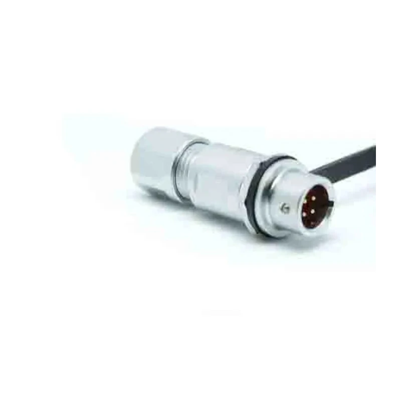 RS PRO Industrial Circular Connector, 4 Contacts, 6 mm Cable Mount, Socket Male, IP67, 30V, 3A 188-9474