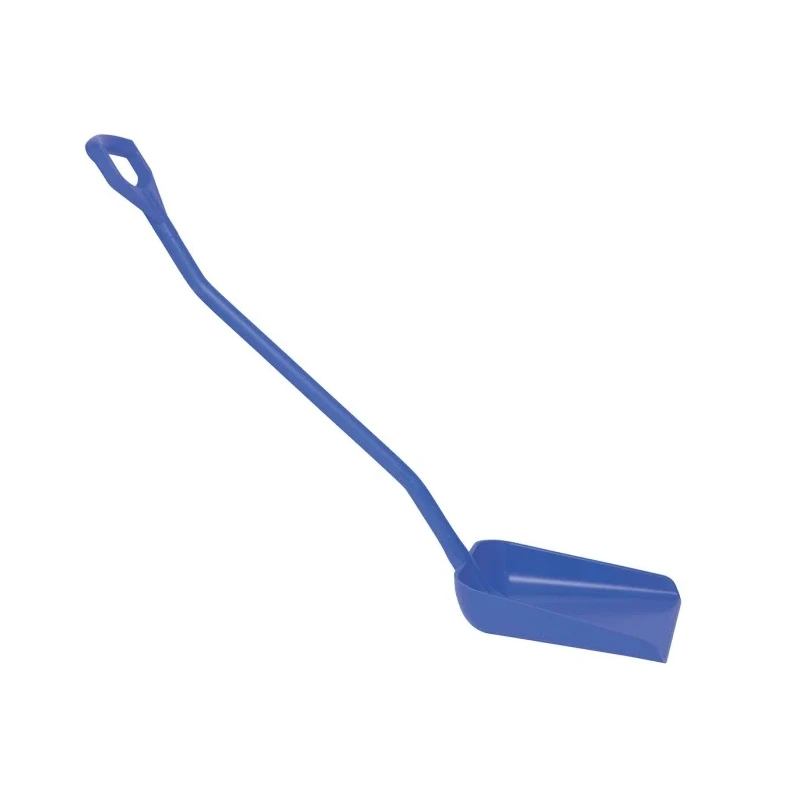 Vikan Ergonomic Shovel with Polypropylene Blade 340 mm Width, 380 mm Length, Anodised Aluminium Handle Length 1310 mm 56018