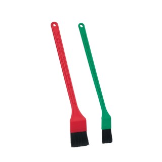 Vikan Soft Bristle Green and Red Scrubbing Brush 40 mm Bristle Length Polyethylene Bristle Material 556452