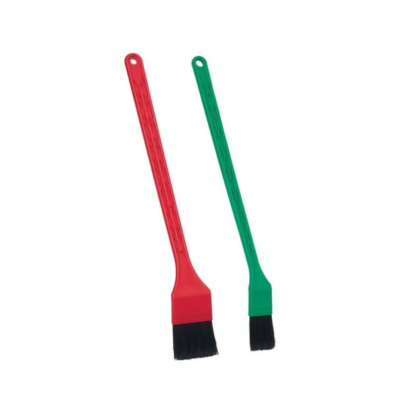 Vikan Soft Bristle Green and Red Scrubbing Brush 40 mm Bristle Length Polyethylene Bristle Material 556452