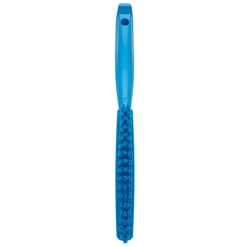 Vikan Blue Scrubbing Brush with Polyethylene Terephthalate Bristles, 33 mm Bristle Length, 300 mm Overall Length 41953