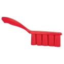 Vikan Red Hand Brush with 57 mm Bristle Length, Overall Dimensions 330x35x135 mm 45854