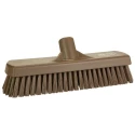 Vikan Hard Bristle Brown Scrubbing Brush with 46 mm Polyethylene Terephthalate Bristle Length 706066