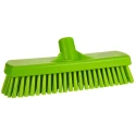 Vikan Hard Bristle Green Scrubbing Brush with 46 mm Polyethylene Terephthalate Bristles 706077