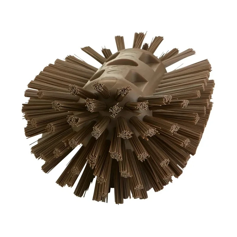 Vikan Brown Hard Bristle Tank Scrubbing Brush 40mm Bristle Length 130mm Width 205mm Depth 703766