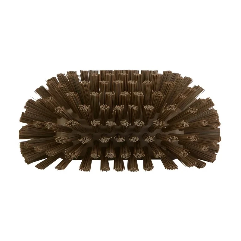 Vikan Brown Hard Bristle Tank Scrubbing Brush 40mm Bristle Length 130mm Width 205mm Depth 703766