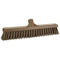Vikan Broom Brown With Polyethylene Terephthalate Bristles for Food and Industrial Applications 317466