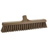 Vikan Broom Brown With Polyethylene Terephthalate Bristles for Food and Industrial Applications 317466