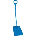 Vikan Ergonomic Shovel Blue 340 mm Polypropylene Blade, 1310 mm Anodised Aluminium Handle 56013