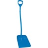 Vikan Ergonomic Shovel Blue 340 mm Polypropylene Blade, 1310 mm Anodised Aluminium Handle 56013