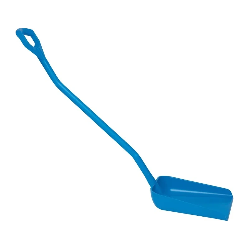 Vikan Ergonomic Shovel Blue 340 mm Polypropylene Blade, 1310 mm Anodised Aluminium Handle 56013