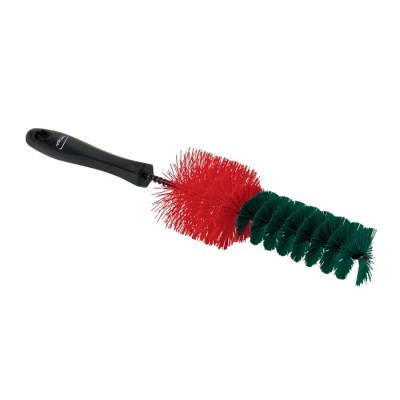 Vikan Hard Bristle Rim Scrubbing Brush Black 40 mm Bristle Length Polyester Bristle Material 525352