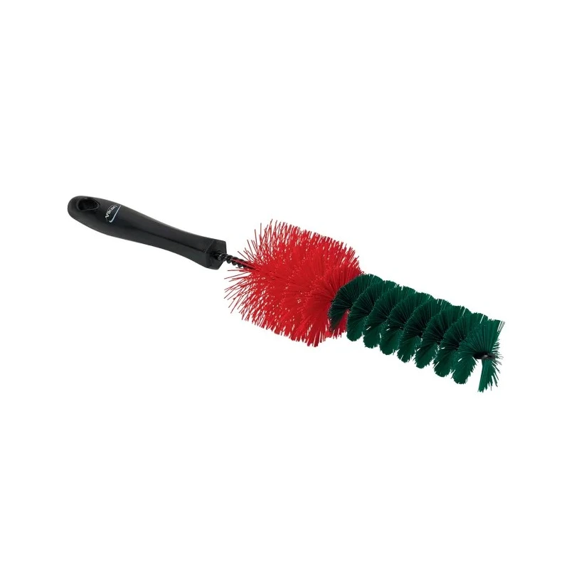 Vikan Hard Bristle Rim Scrubbing Brush Black 40 mm Bristle Length Polyester Bristle Material 525352
