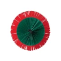 Vikan Hard Bristle Rim Scrubbing Brush Black 40 mm Bristle Length Polyester Bristle Material 525352