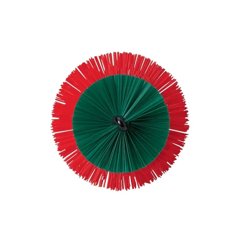 Vikan Hard Bristle Rim Scrubbing Brush Black 40 mm Bristle Length Polyester Bristle Material 525352