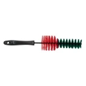 Vikan Hard Bristle Rim Scrubbing Brush Black 40 mm Bristle Length Polyester Bristle Material 525352
