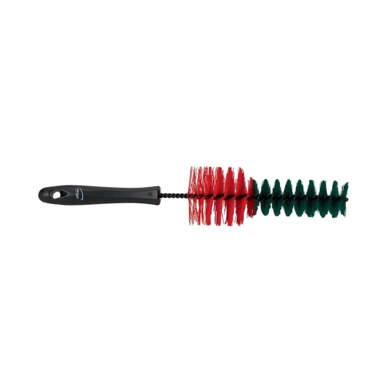 Vikan Hard Bristle Rim Scrubbing Brush Black 40 mm Bristle Length Polyester Bristle Material 525352