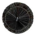 Vikan Black Scrubbing Brush with 40 mm Hair Bristle Length, 65 mm Overall Dimensions 525052