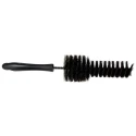 Vikan Black Scrubbing Brush with 40 mm Hair Bristle Length, 65 mm Overall Dimensions 525052