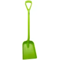 Vikan D Grip Lime Polypropylene Shovel Blade Width 271 mm Handle Length 1040 mm Model 562577