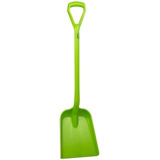 Vikan D Grip Lime Polypropylene Shovel Blade Width 271 mm Handle Length 1040 mm Model 562577
