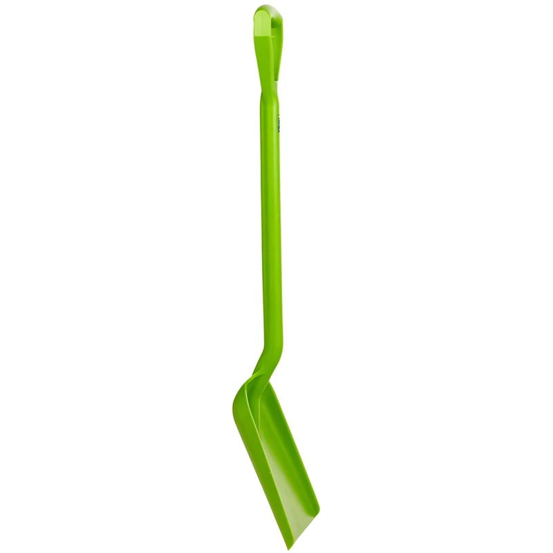 Vikan D Grip Lime Polypropylene Shovel Blade Width 271 mm Handle Length 1040 mm Model 562577