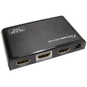 NewLink 2 Port 1 Input 2 Output HDMI Splitter 4K x 2K Pixel, HDMI 2.0 and HDCP 2.2 Compliant NLHDSP402-V2