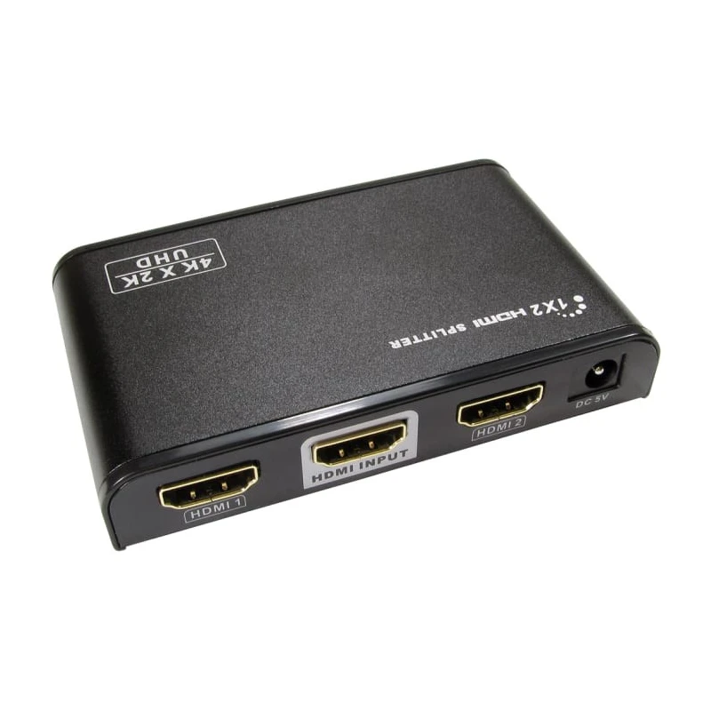 NewLink 2 Port 1 Input 2 Output HDMI Splitter 4K x 2K Pixel, HDMI 2.0 and HDCP 2.2 Compliant NLHDSP402-V2