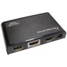 NewLink 2 Port 1 Input 2 Output HDMI Splitter 4K x 2K Pixel, HDMI 2.0 and HDCP 2.2 Compliant NLHDSP402-V2