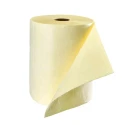 RS Pro Spill Absorbent Roll for Chemical Use, 50 L Capacity, Yellow, 400mm Width x 40m Length 189-0038