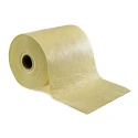 RS Pro Spill Absorbent Roll for Chemical Use, 50 L Capacity, Yellow, 400mm Width x 40m Length 189-0038