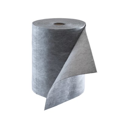 RS PRO Spill Absorbent Roll for Maintenance Use 50L Capacity Grey Polypropylene Sheets 400mm x 400mm 189-0041